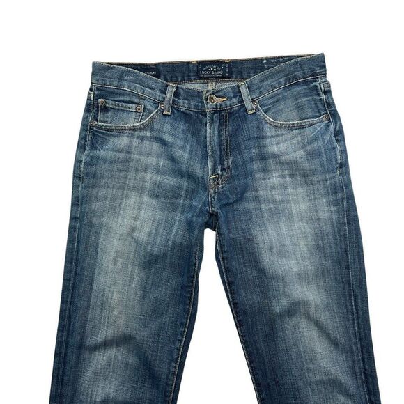 Lucky Brand Men's Size 31 221 Original Straight Leg Jeans - Picture 3 of 12